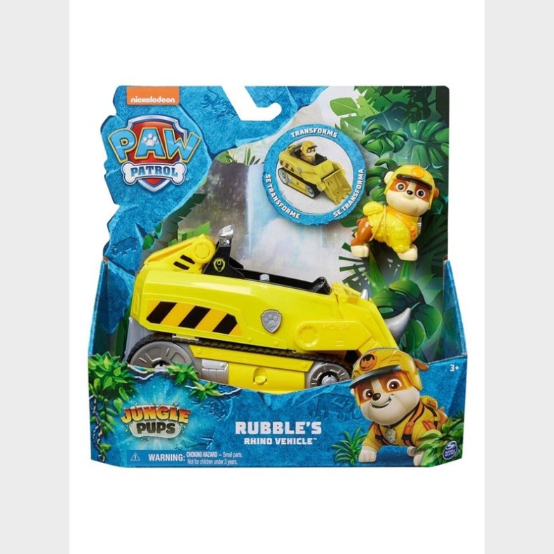 Paw Patrol Jungle Themed kretj - Rubble