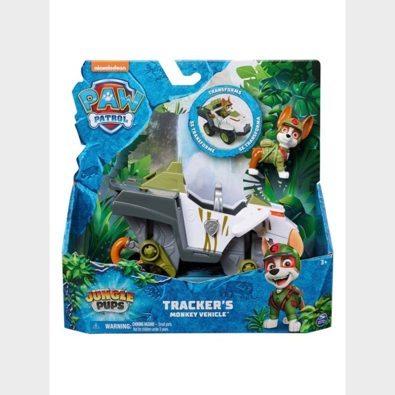 Paw Patrol Jungle Themed kretj - Tracker