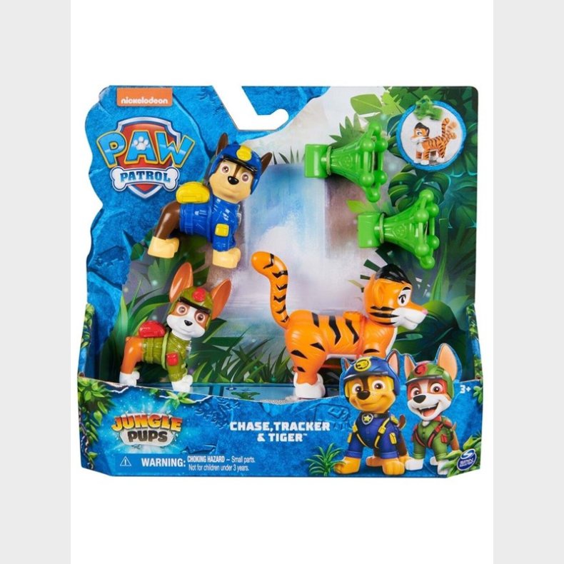 Paw Patrol Jungle Hero Pup - Chase &amp; Tracker