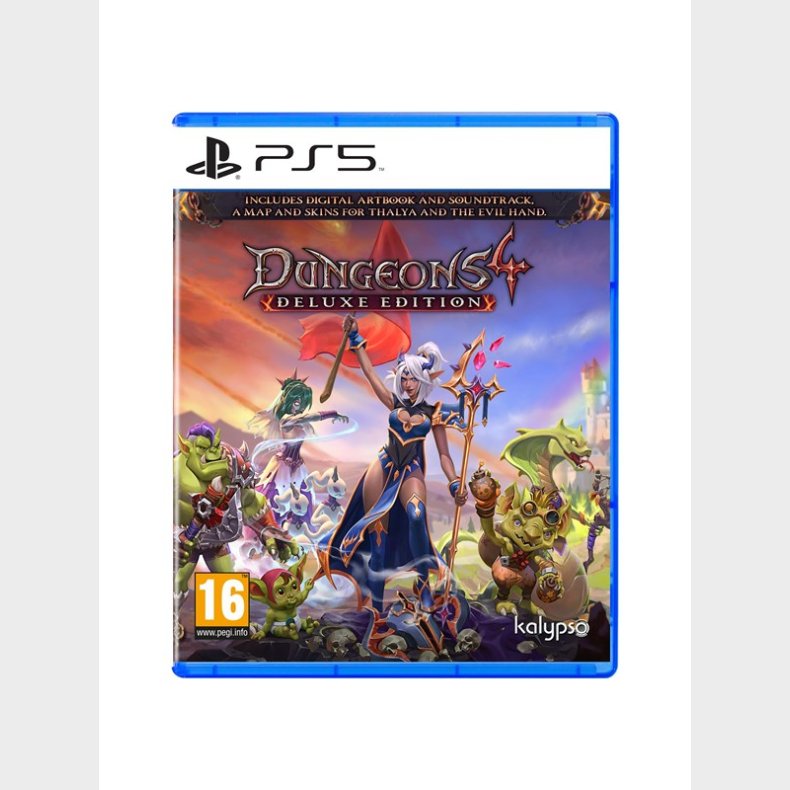 Dungeons 4 (Deluxe Edition) - Sony PlayStation 5 - Real Time Strategy