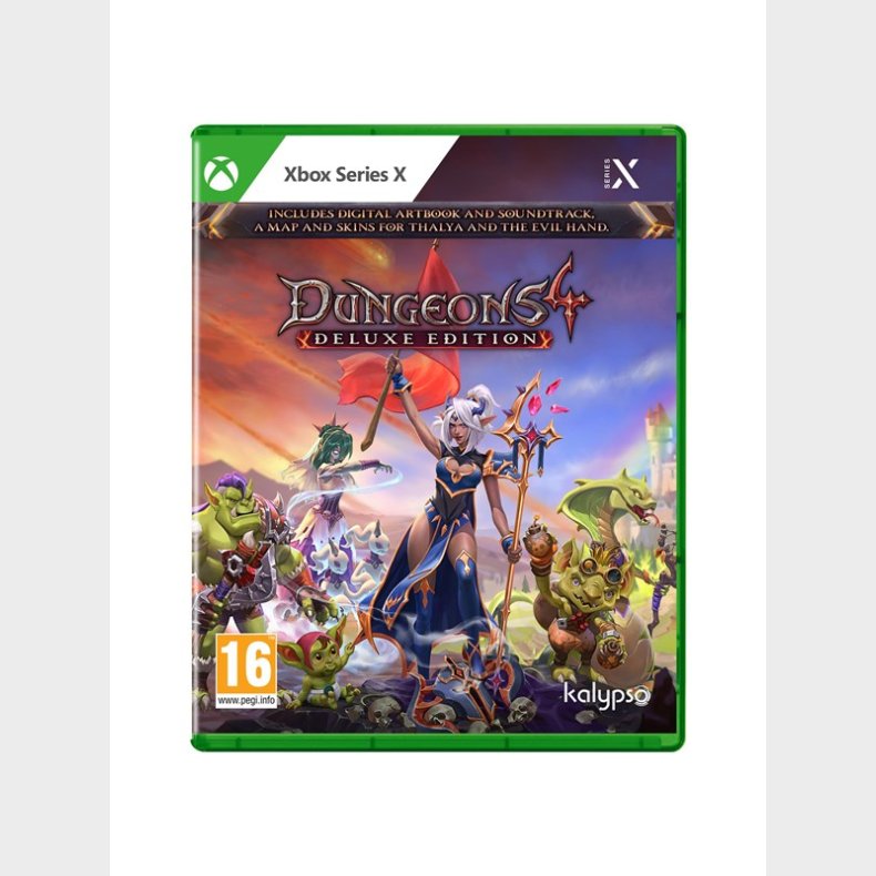 Dungeons 4 (Deluxe Edition) - Microsoft Xbox Series X - Real Time Strategy