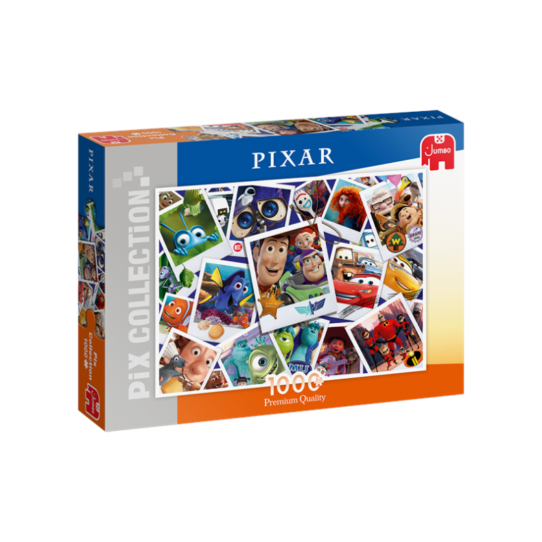 Jumbo Puslespil - Disney Pix Collection: Pixar (1000 pcs)