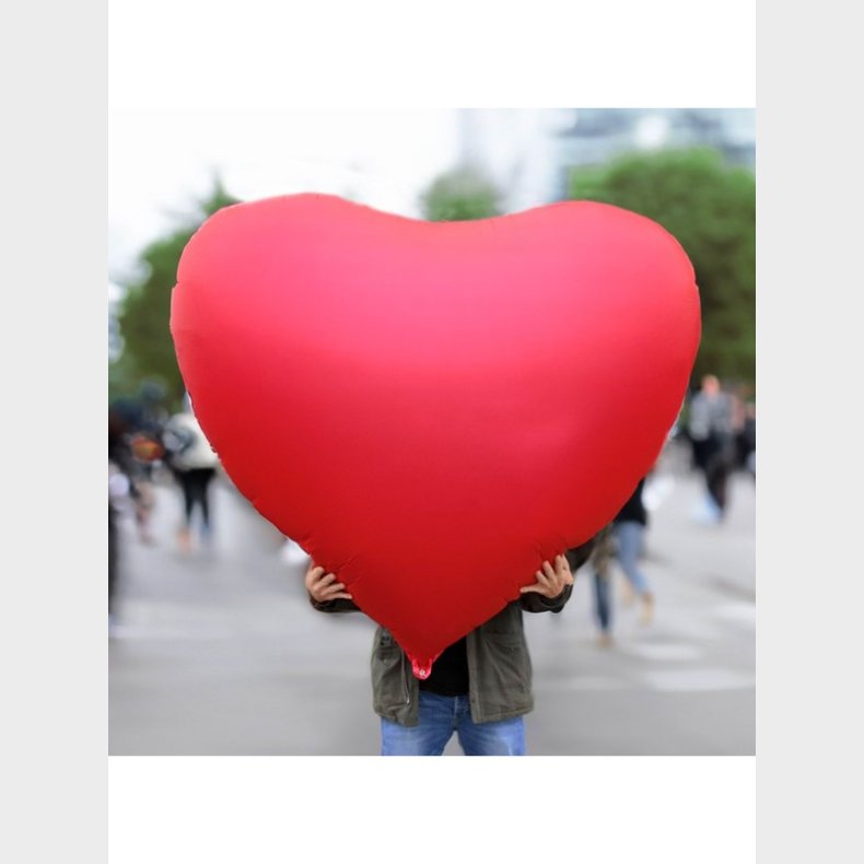 Mikamax XXL Heart Foil Balloon