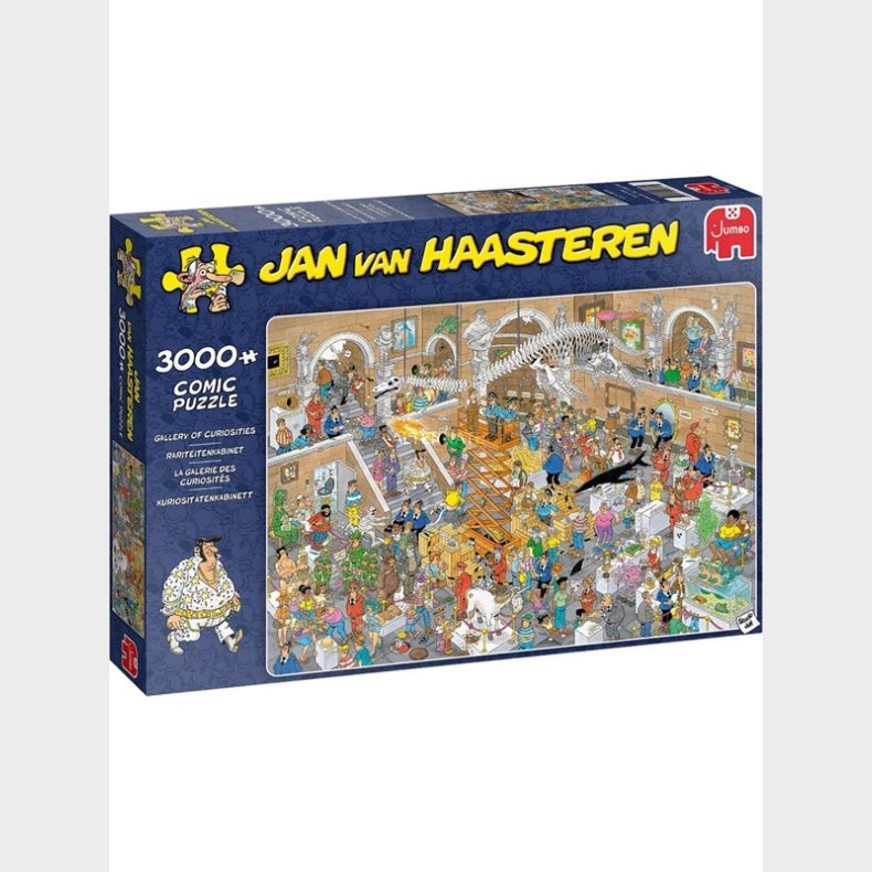 Jumbo Puslespil Jan van Haasteren - Gallery of Curiosities (3000 pcs)