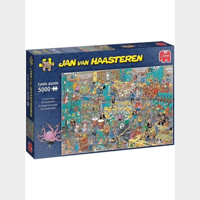 Jumbo Puslespil Jan van Haasteren - The Music Shop (5000 pcs)