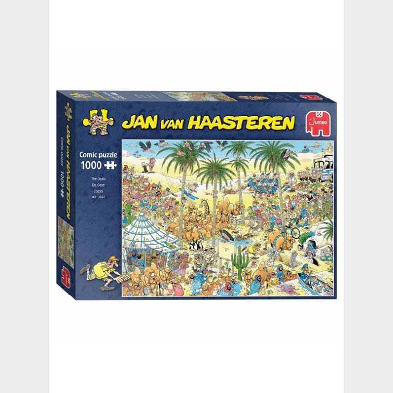 Jumbo Puslespil Jan van Haasteren - The Oasis (1000 pcs)