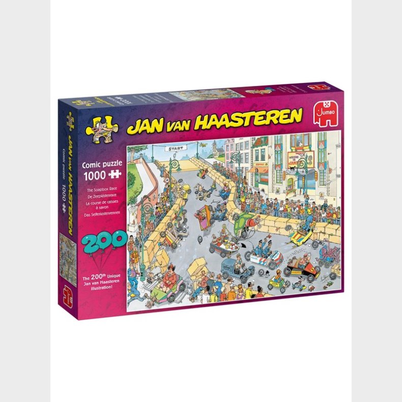 Jumbo Puslespil Jan van Haasteren The Soapbox Race (1000 pcs)