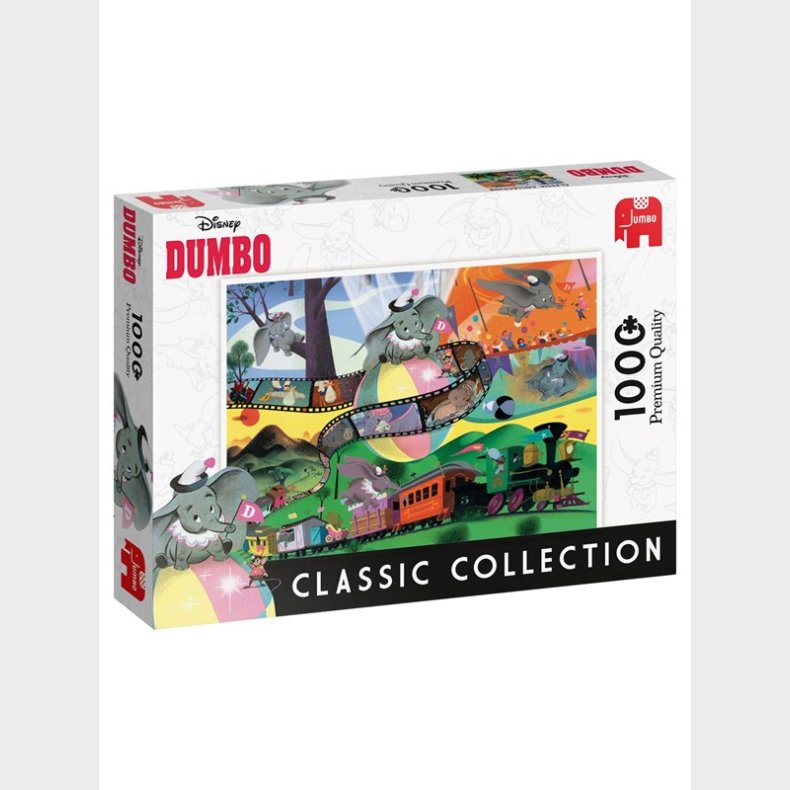 Jumbo Puslespil - Disney: Classic Collection Dumbo (1000 pcs)