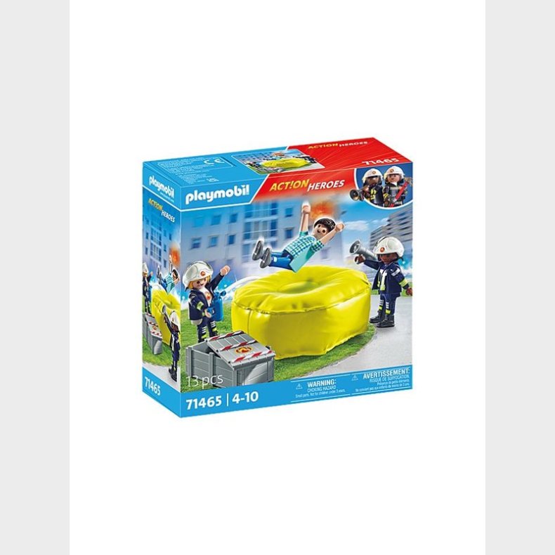 Playmobil Action - Brandmand med luftpude