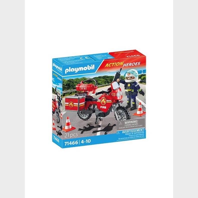 Playmobil Action - Brandbil p ulykkesstedet