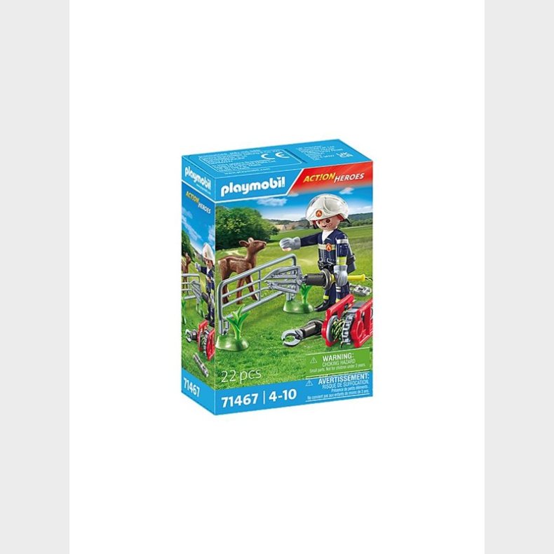 Playmobil Action - Brandmndenes dyreredning