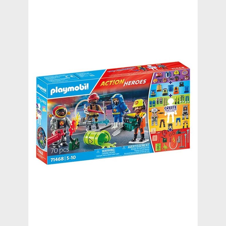 Playmobil Action - My Figures: Fire Rescue