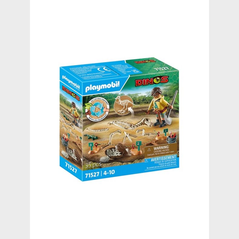 Playmobil Dinos - Arkologisk udgravning med dinosaurskelet