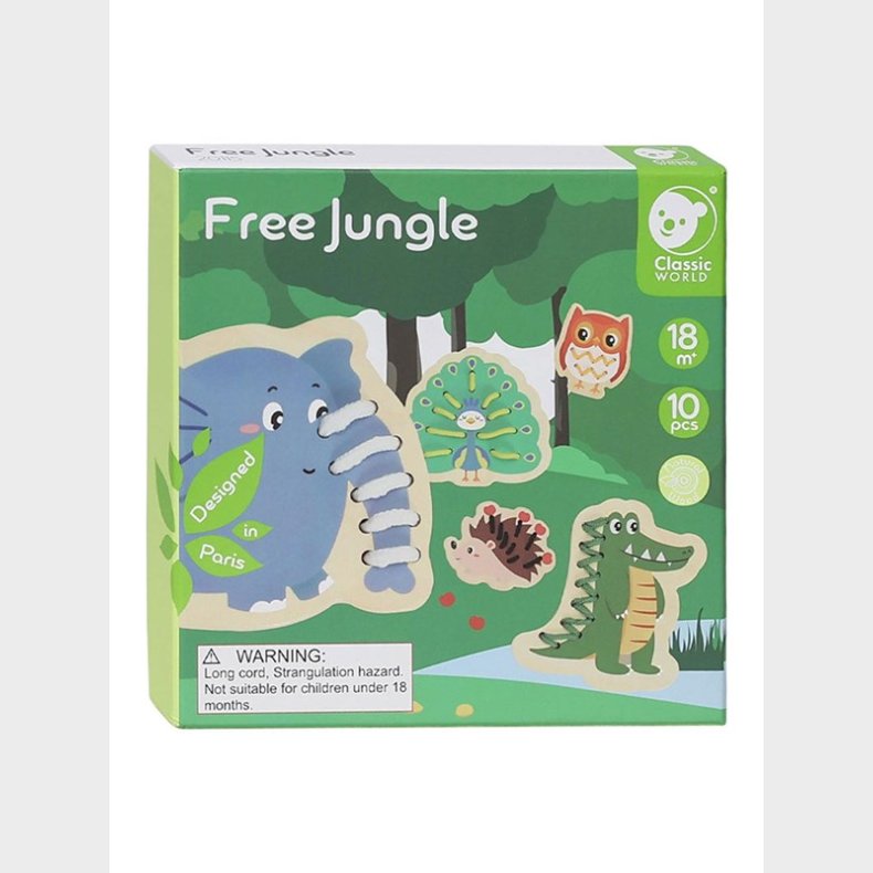 Classic World Jigsaw Puslespil Jungle 10 pieces. tr