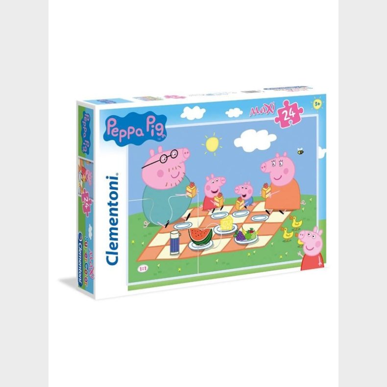 Clementoni Maxi Puslespil Peppa Pig 24st. gulv