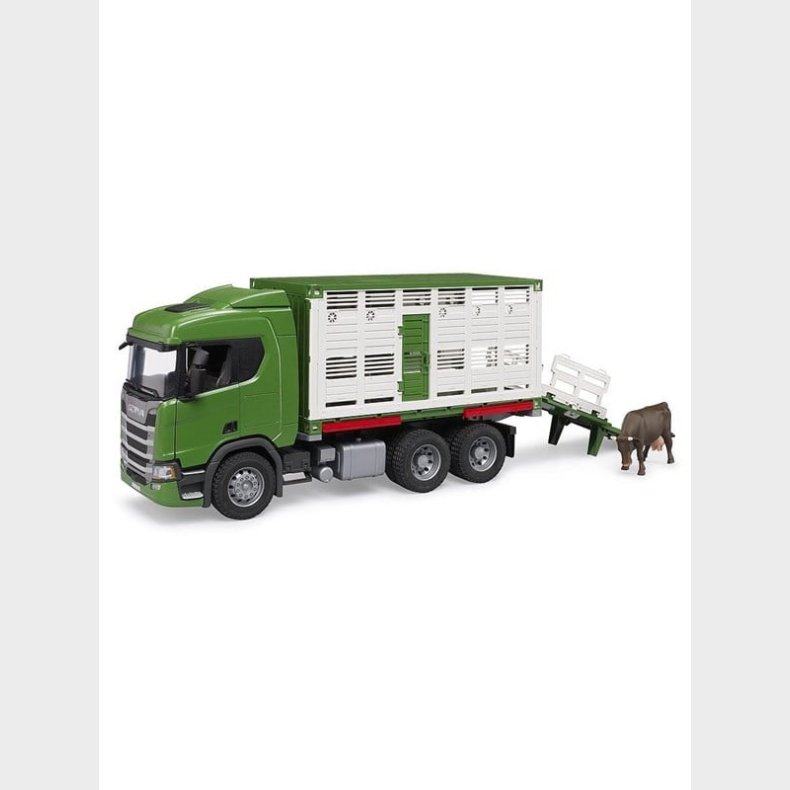 Bruder Scania Super 560R Cattle transportation truck w 1