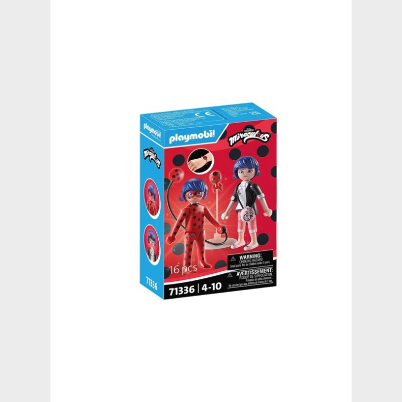 Playmobil Mirakuls - Miraculous: Marinette &amp; Ladybug