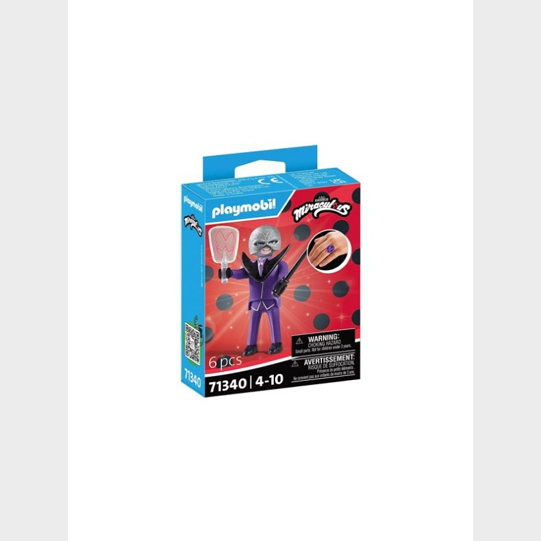 Playmobil Mirakuls - Miraculous: Hawk Moth