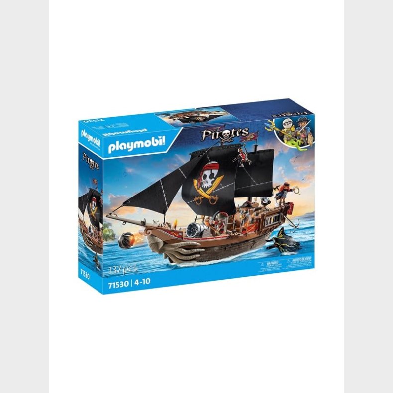 Playmobil Pirates - Stort piratskib