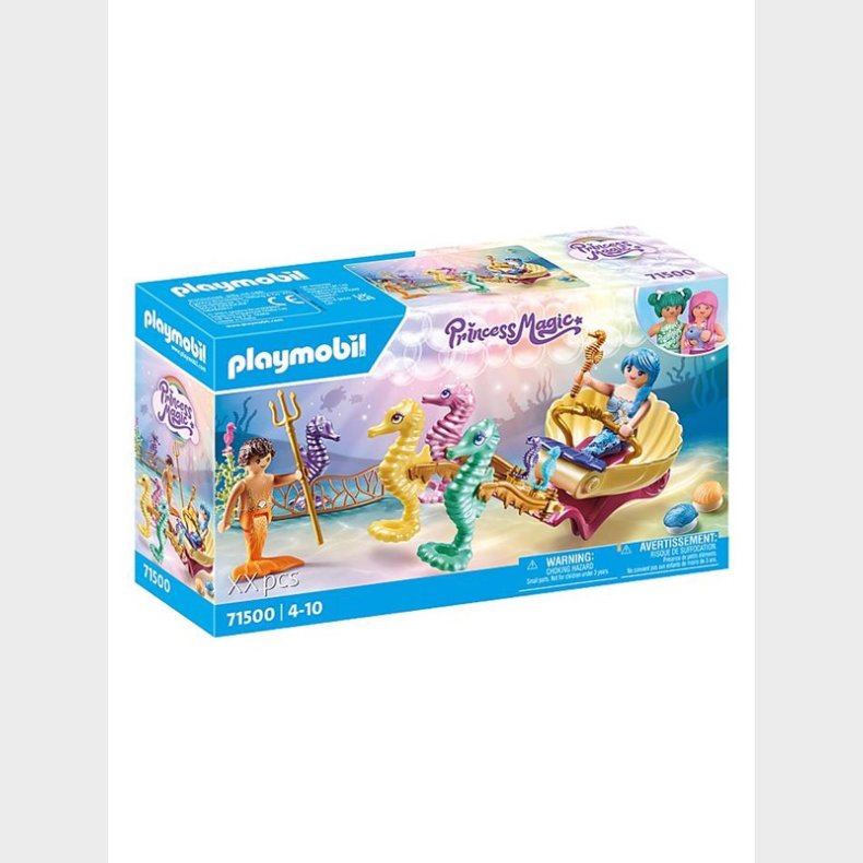 Playmobil Princess - Havfrue med shestevogn