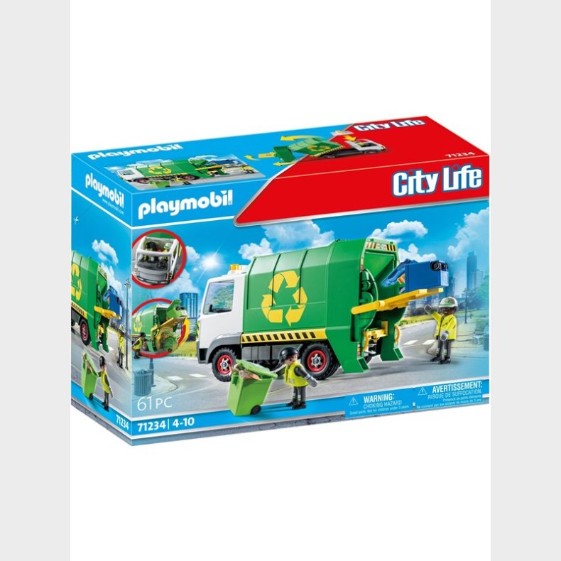 Playmobil City Life - Recycling Truck