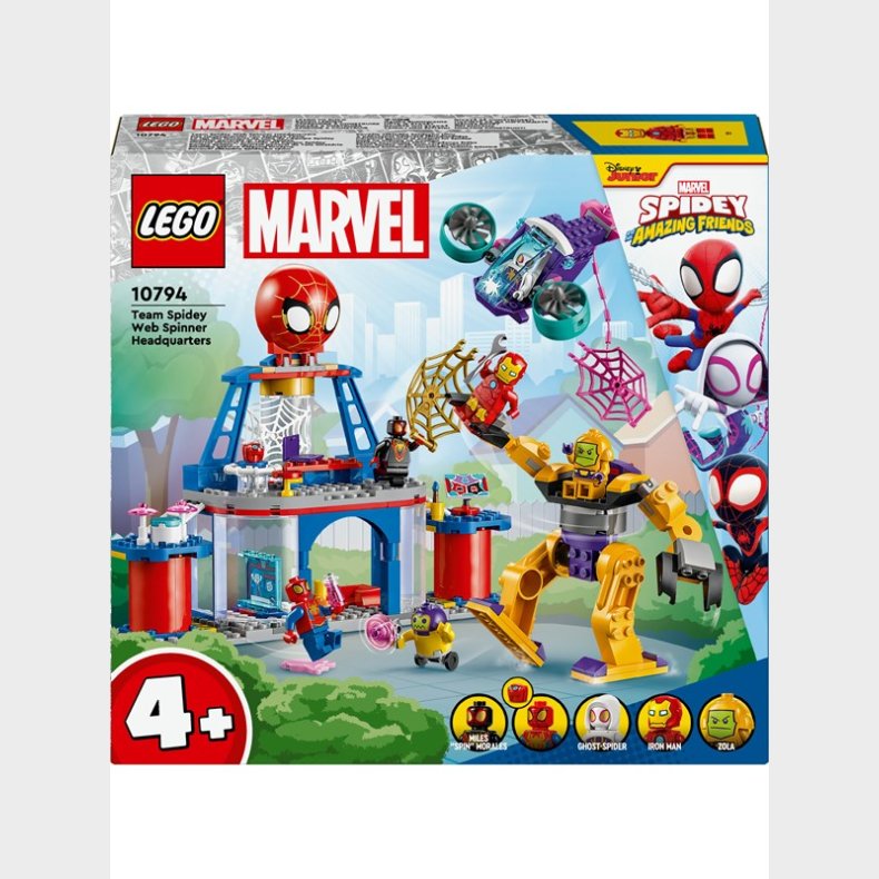 LEGO Marvel Super Heroes 10794 Team Spideys netspinder-hovedkvarter