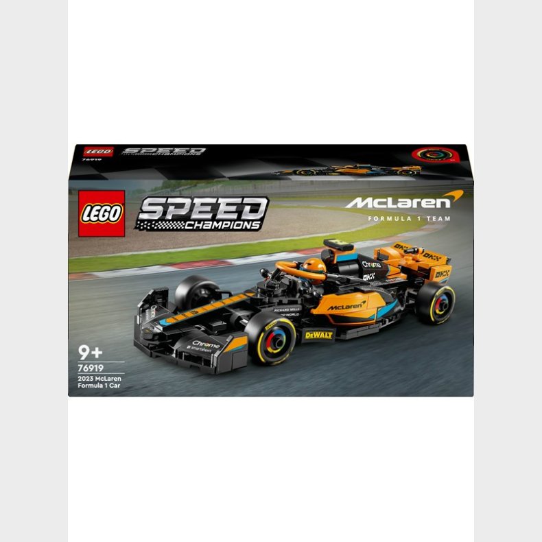 LEGO Speed Champions 76919 McLaren Formel 1-racerbil for 2023