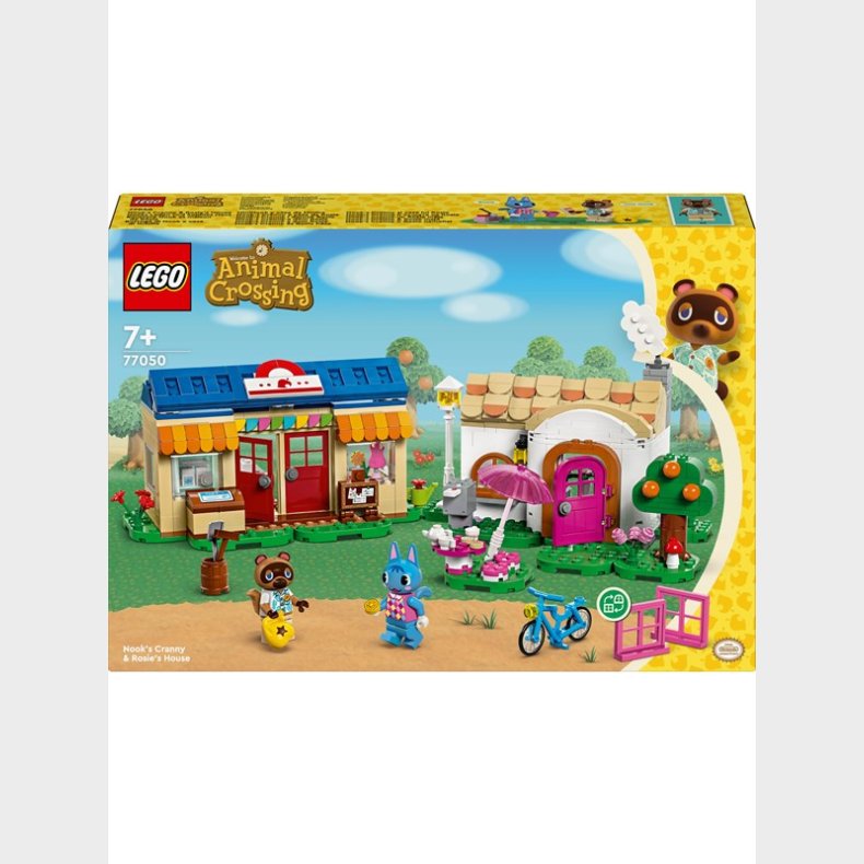 LEGO Animal Crossing 77050 Nook&apos;s Cranny og Rosie med sit hus