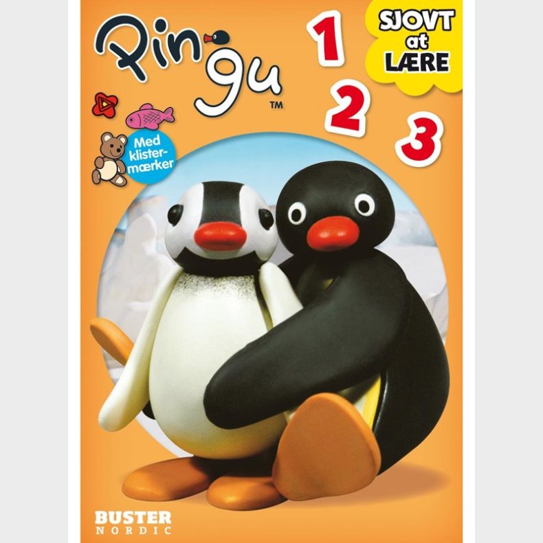 Pingu: Sjovt at lre Alfabetet - Brnebog - booklet