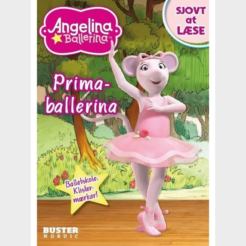 Angelina Ballerina Sjovt at lse - Primaballerina - Brnebog - booklet