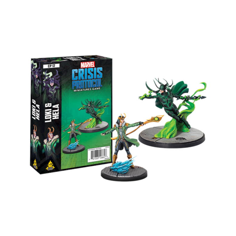 Asmodee Marvel Crisis P Loki &amp; Hela