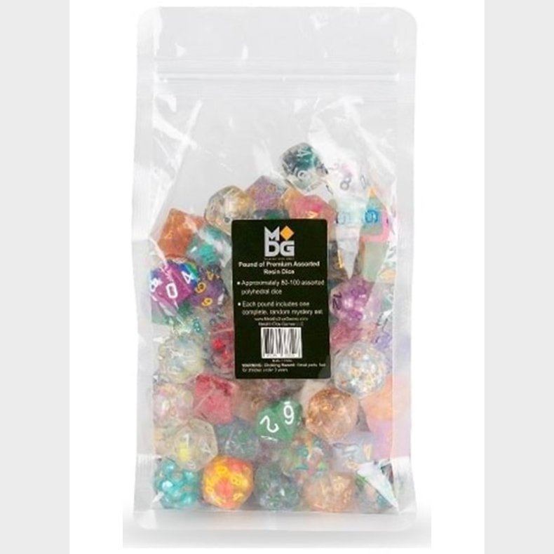 Dungeons &amp; Dragons Pound of Assorted Prem. Resin Dice