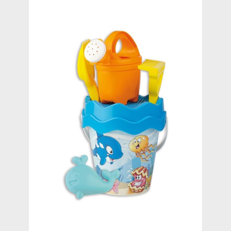 Androni Bucket set Underwater world 6 pieces.