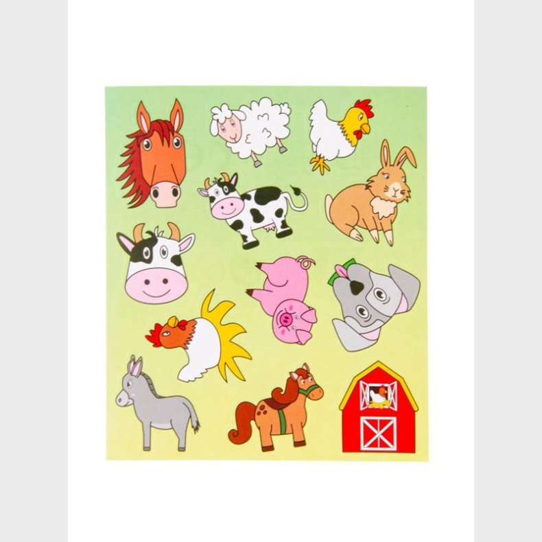 LG-Imports Sticker sheet of farm animals