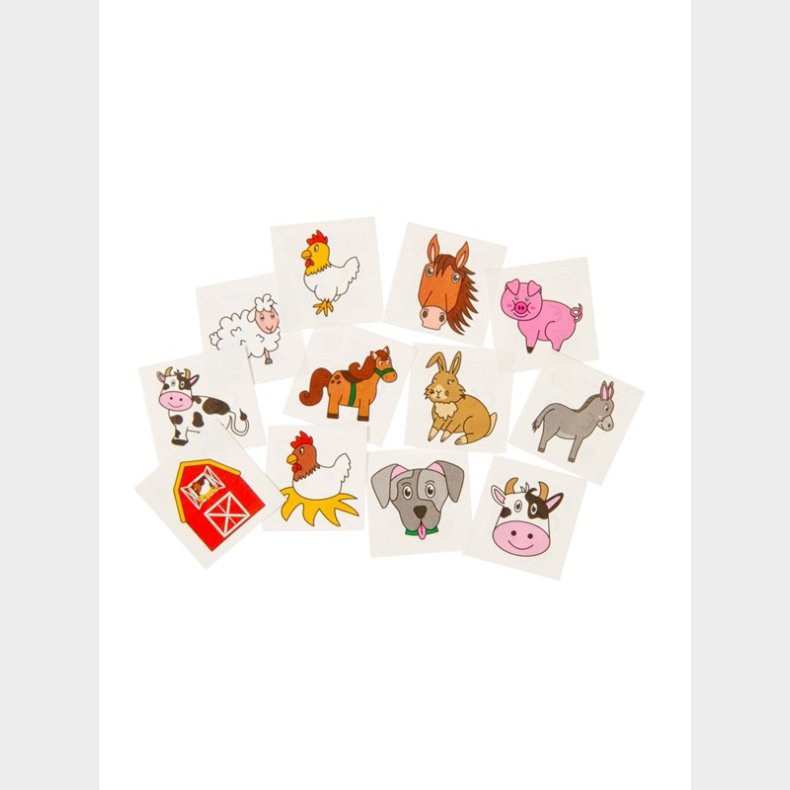 LG-Imports Tattoos Farm animals 12 pcs.