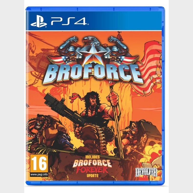 Broforce - Sony PlayStation 4 - Platformer