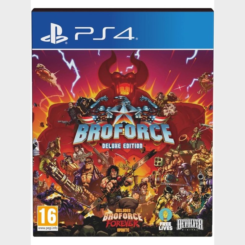 Broforce (Deluxe Edition) - Sony PlayStation 4 - Platformer