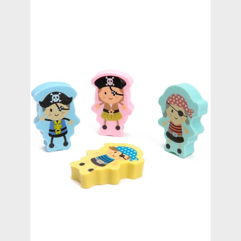 LG-Imports Erasers - Pirate 2 pcs.