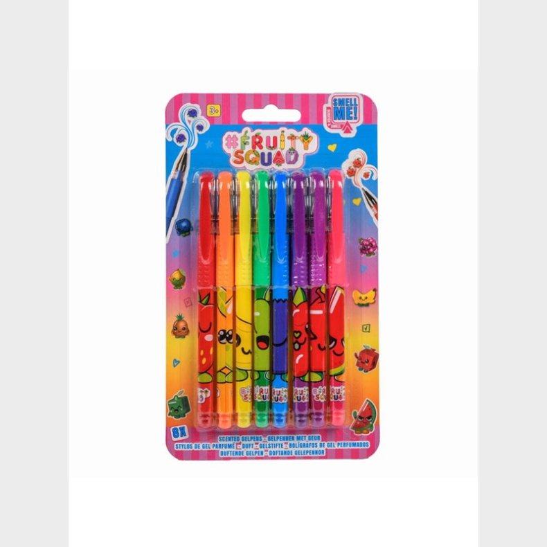 Canenco Fruity Squad Gel Pens with Fragrance 8 pcs.