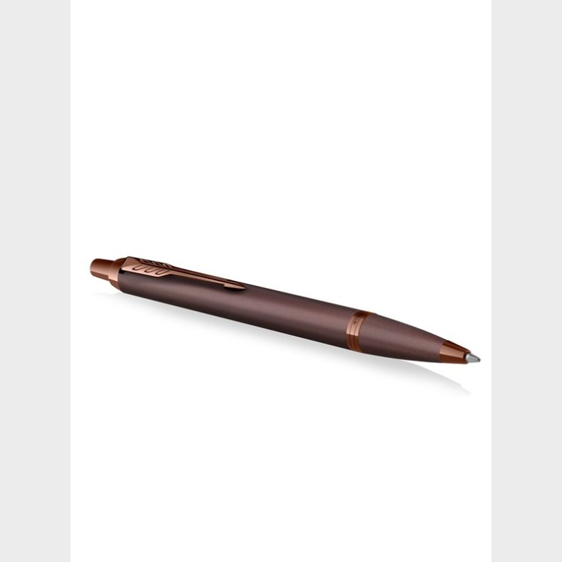 Parker IM Monokrom kuglepen | Bourgogne finish og trim | Bl blk | Mellempunkt | Gaveske