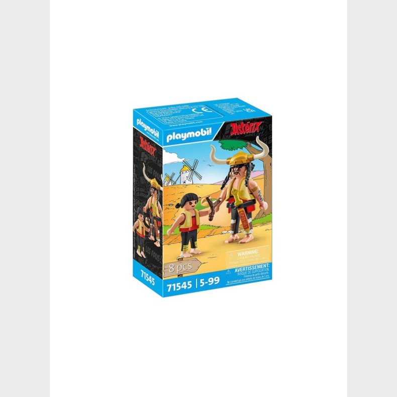 Playmobil Asterix &amp; Obelix - Asterix: Huevos Y Bacon og Pepe