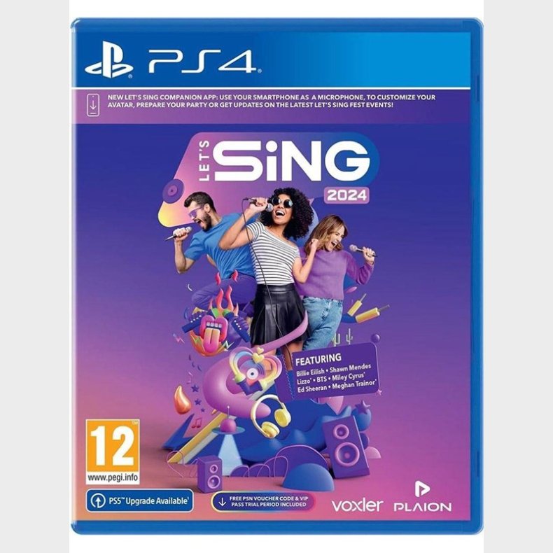 Let&apos;s Sing 2024 - Sony PlayStation 4 - Musik