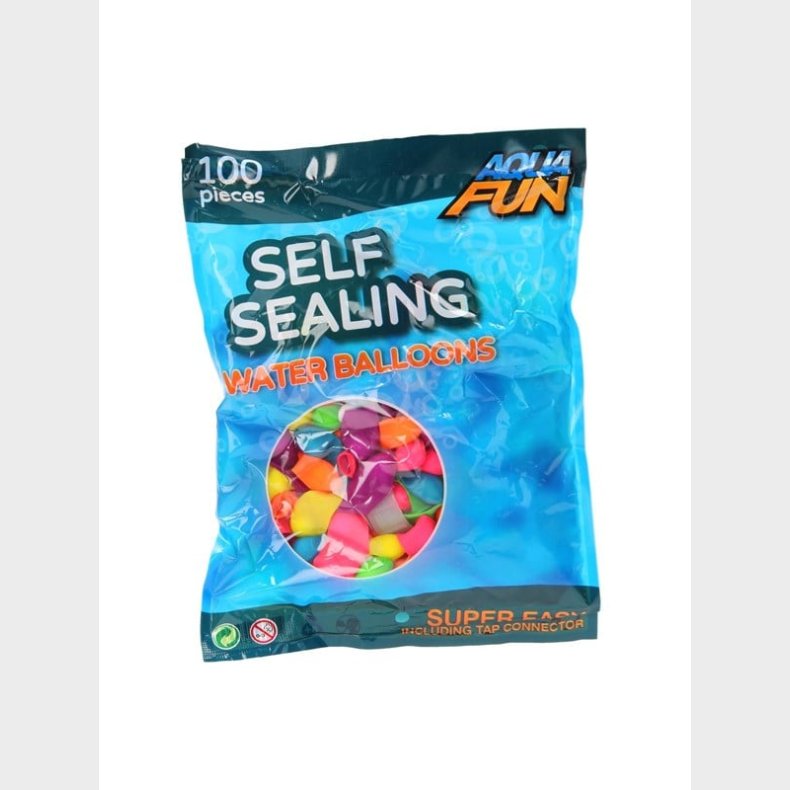 Johntoy Aqua Fun Self-Locking Water Bombs 100 pcs