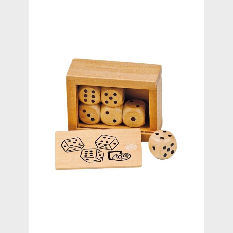 Goki Dice Set Wood