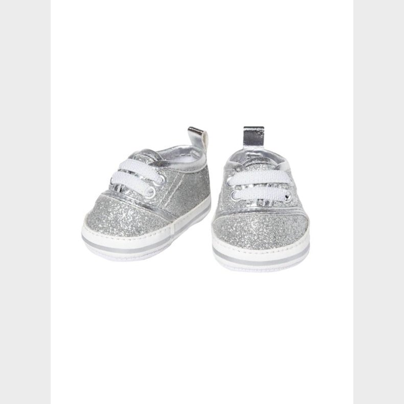 Heless Doll Sneakers Glitter Silver 38-45 cm