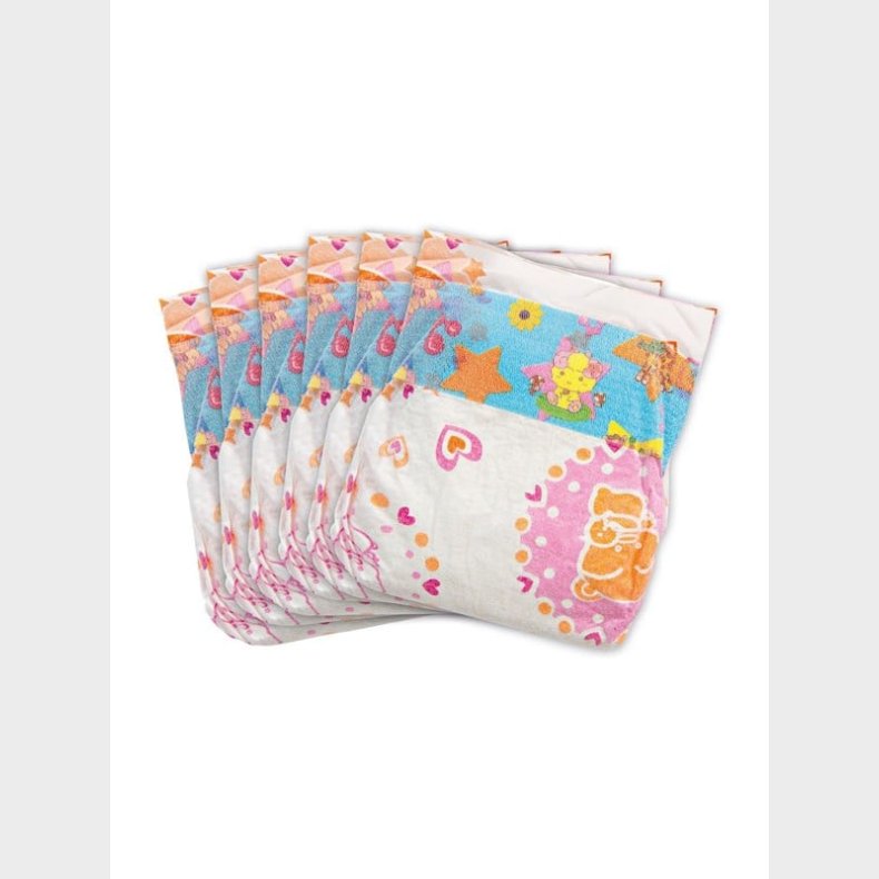 Heless Doll diapers - 6 pieces 28-35 cm