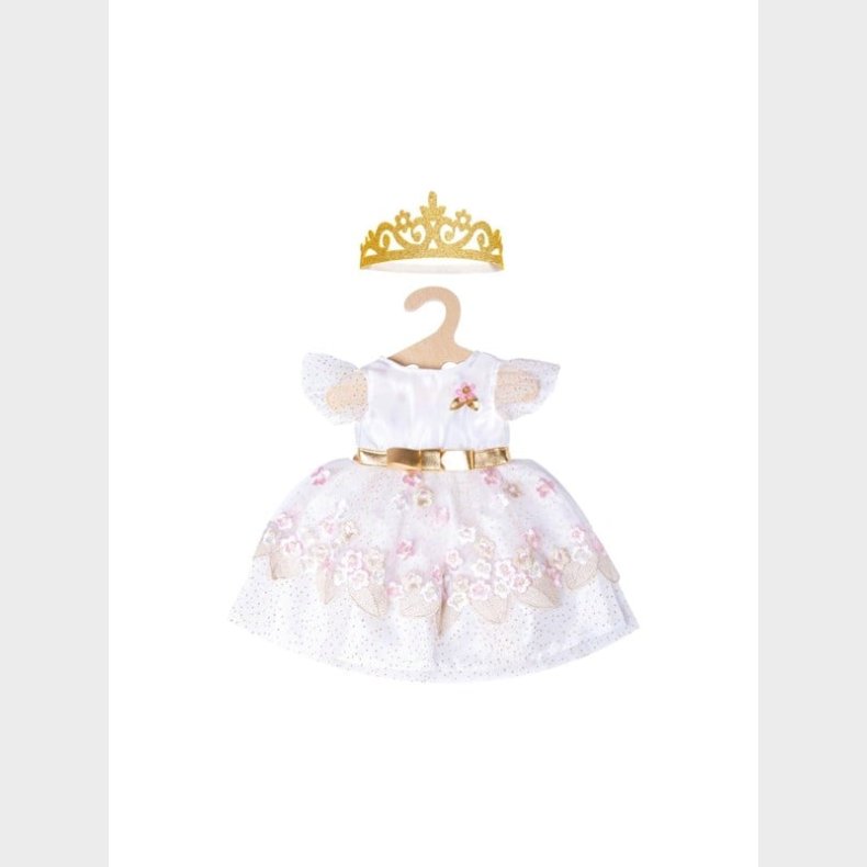 Heless Doll dress Princess with Crown 35-45 cm