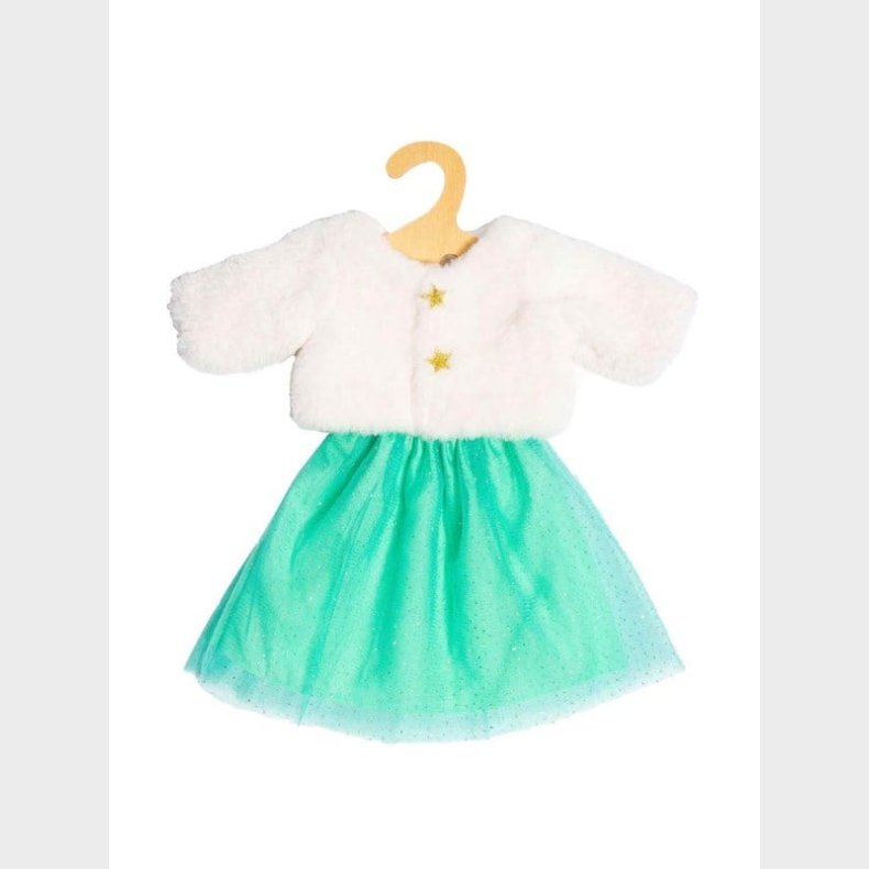 Heless Doll&apos;s Jacket Plush with Skirt 35-45 cm