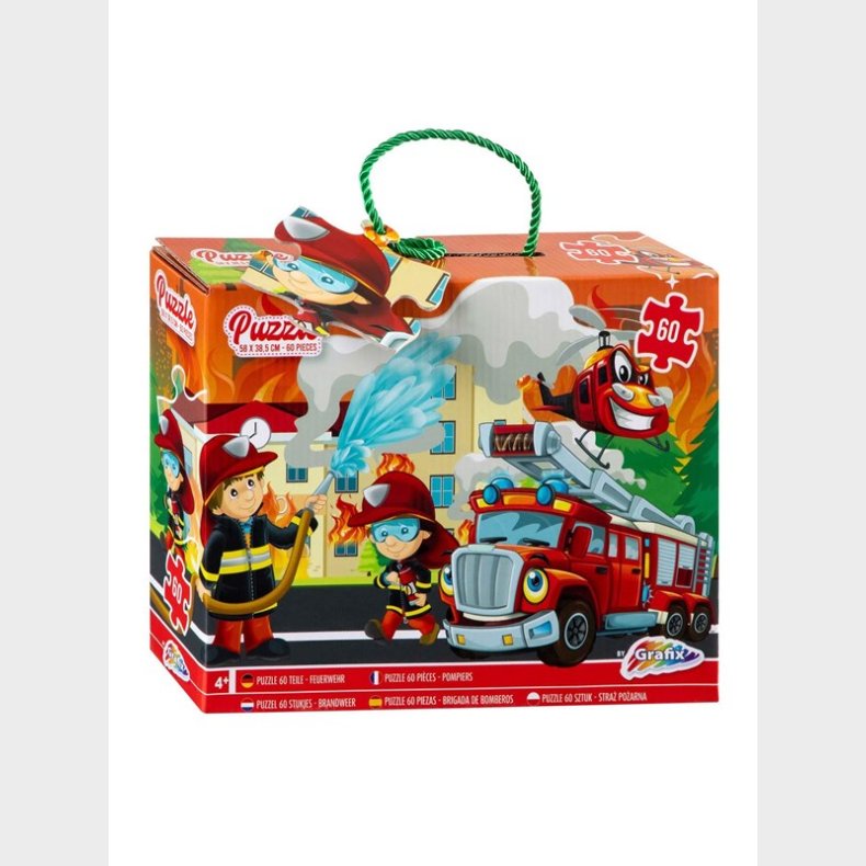 Creative Craft Group Fire brigade gulv Puslespil 60 pcs. gulv