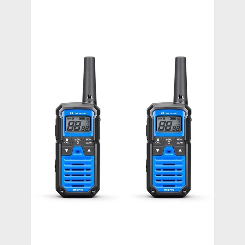 MIDLAND Walkie Talkie XT50 Pro Duo Black/Blue